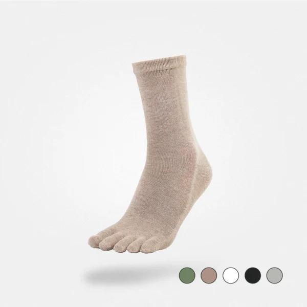 PACK CALCETINES DE DEDOS SIN COSTURAS (5 PARES) - SAGUARO - Imagen 3