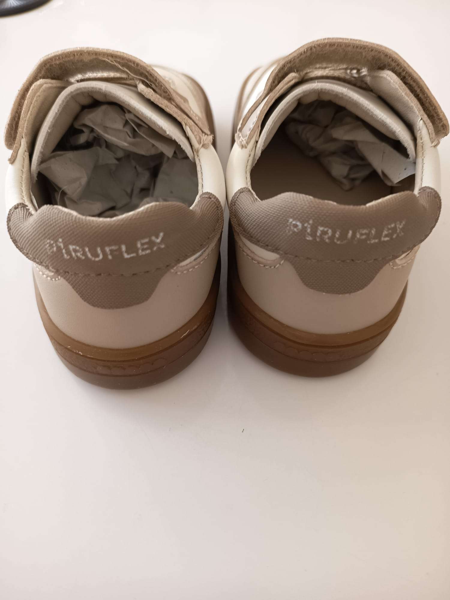 ZAPATILLAS DEPORTIVAS BAREFOOT VEGANAS PIRUFLEX 5014-3 MICRO CRUDO - Imagen 5